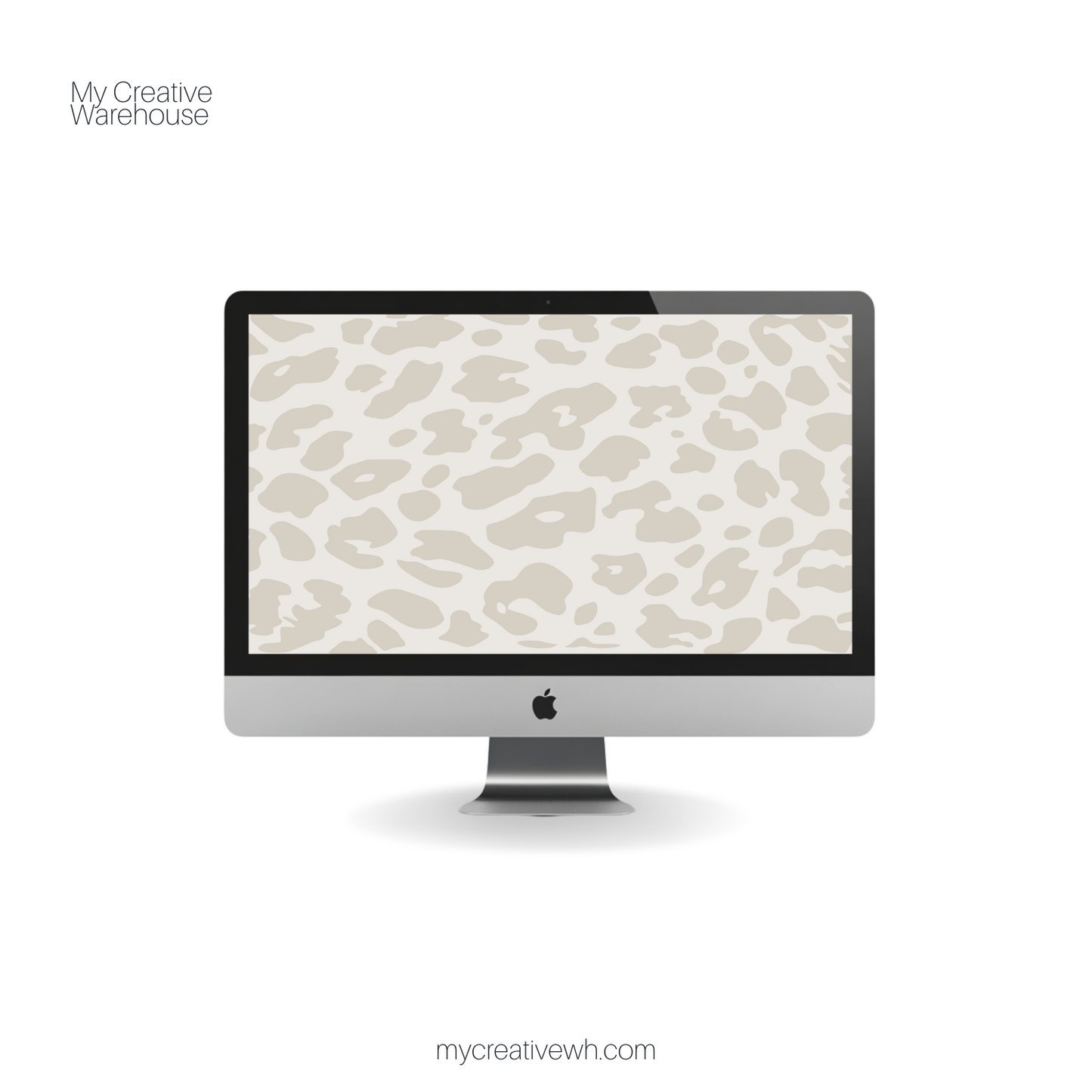 Brown Tone Leopard Print Desktop Wallpapers