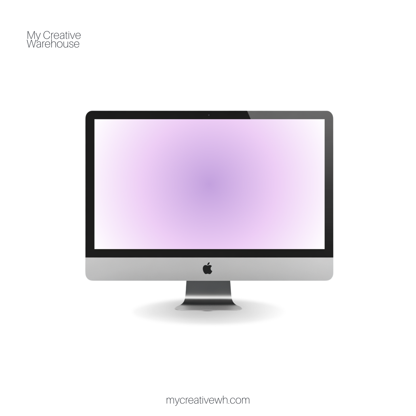 Morning Dusk Purple Peach Coral Aura Desktop Wallpaper