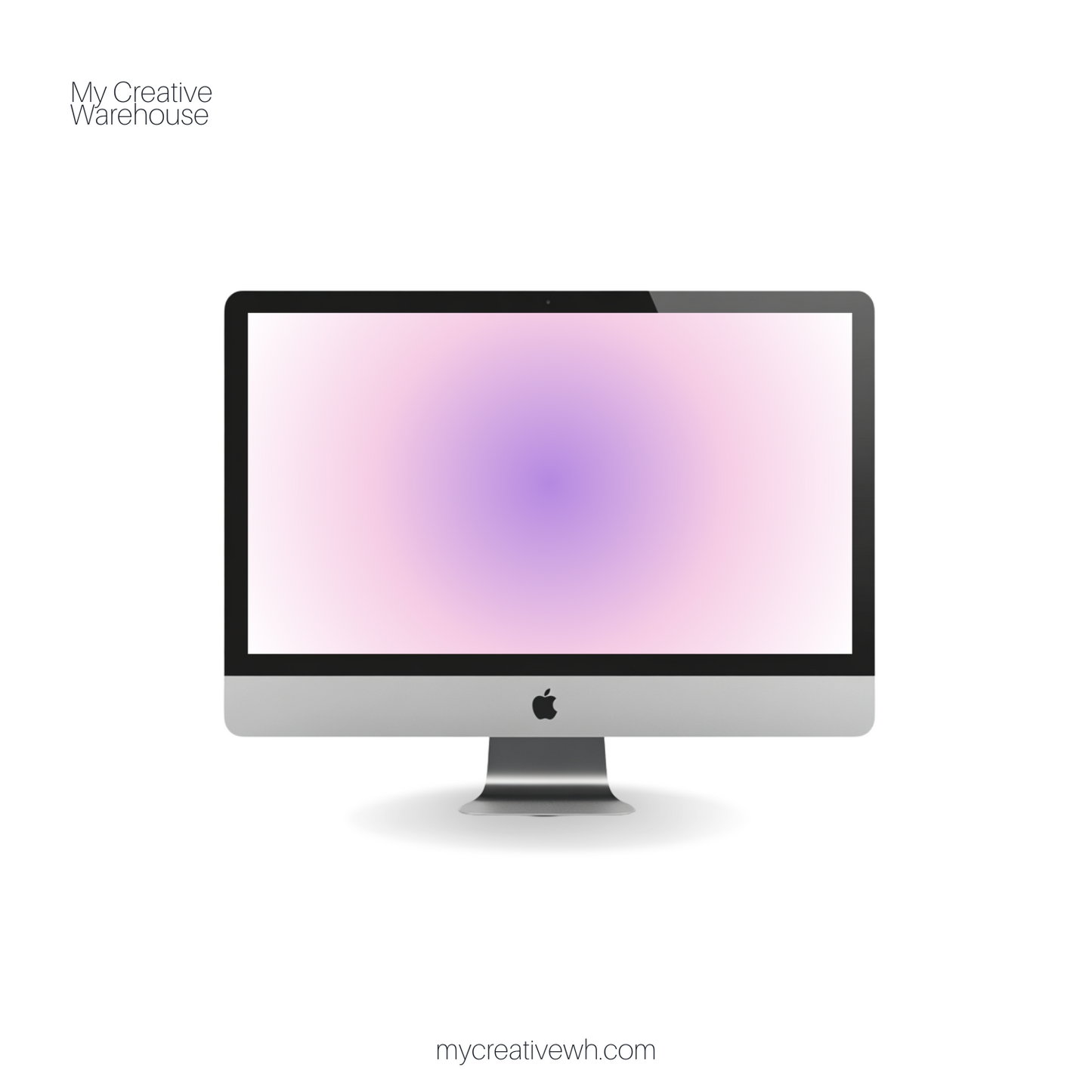 Morning Dusk Purple Peach Coral Aura Desktop Wallpaper