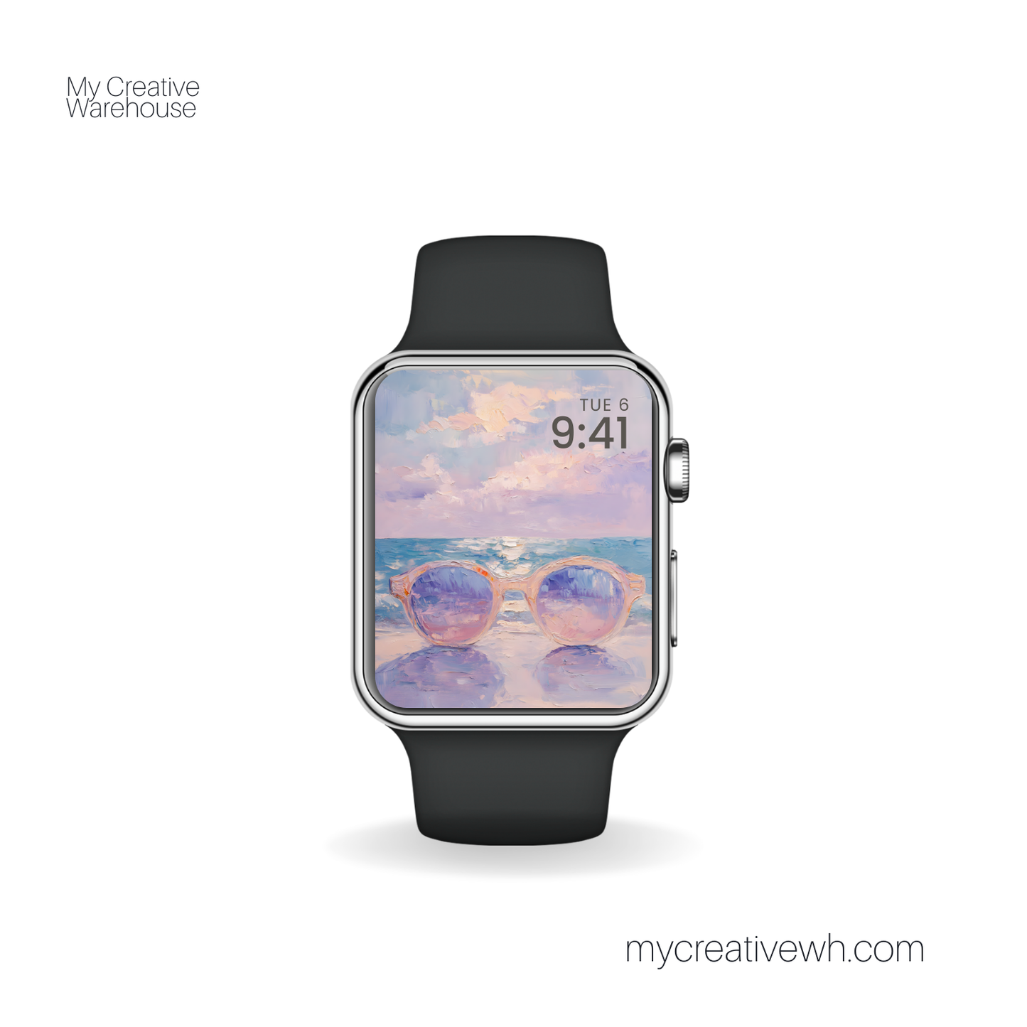 Summer Time Vacation Bliss Apple Watch Wallpaper