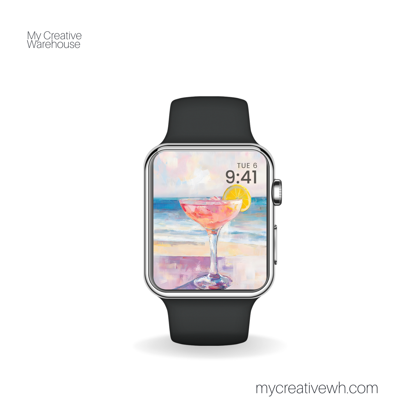 Summer Time Vacation Bliss Apple Watch Wallpaper
