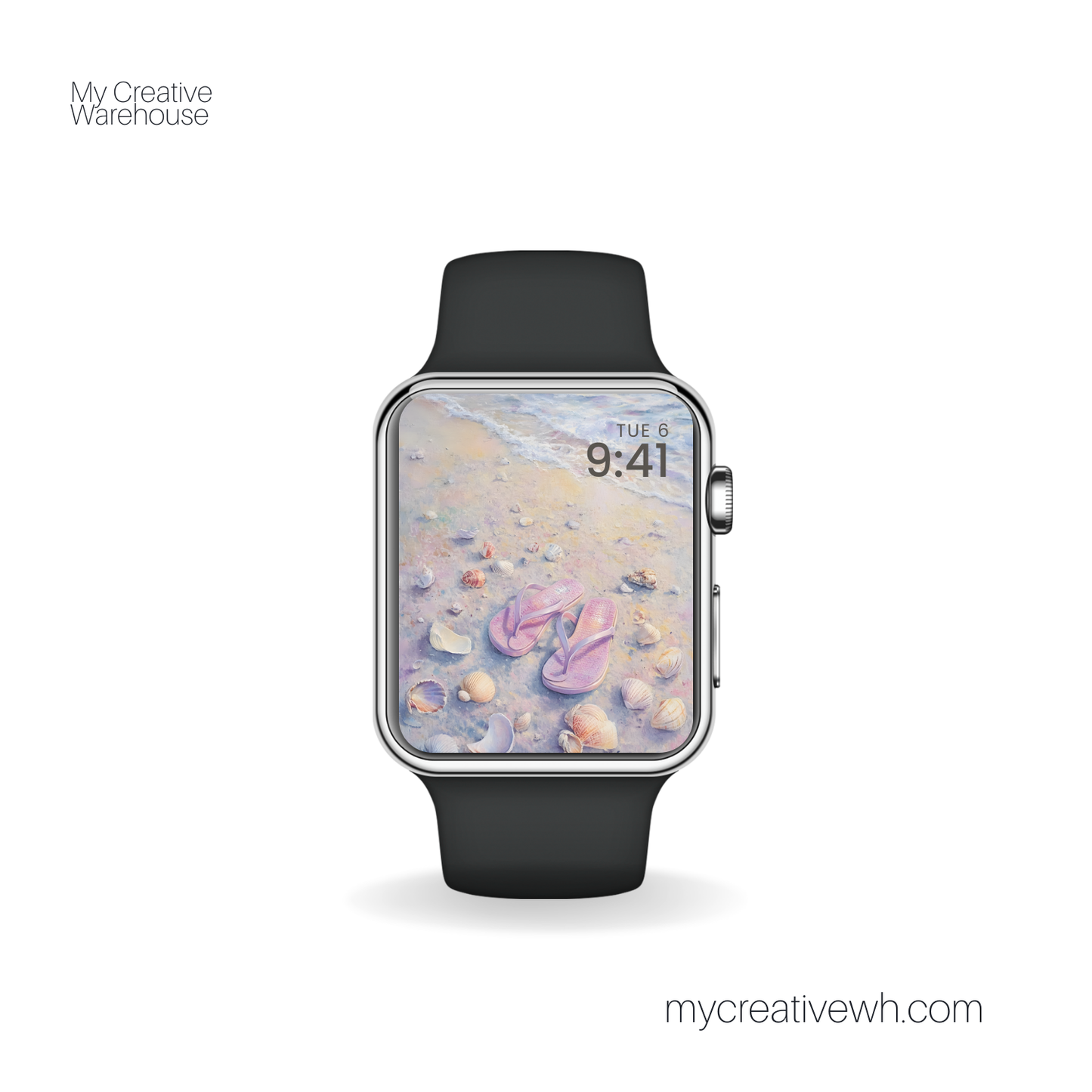 Summer Time Vacation Bliss Apple Watch Wallpaper