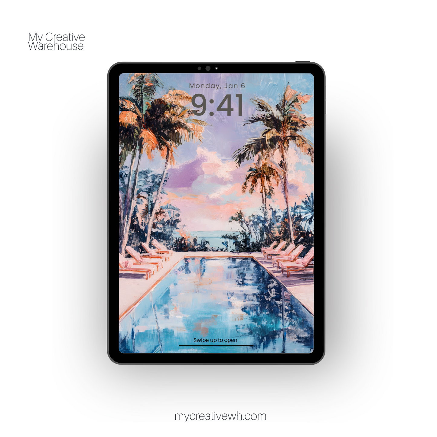 Summer Time Vacation Bliss iPad Wallpaper