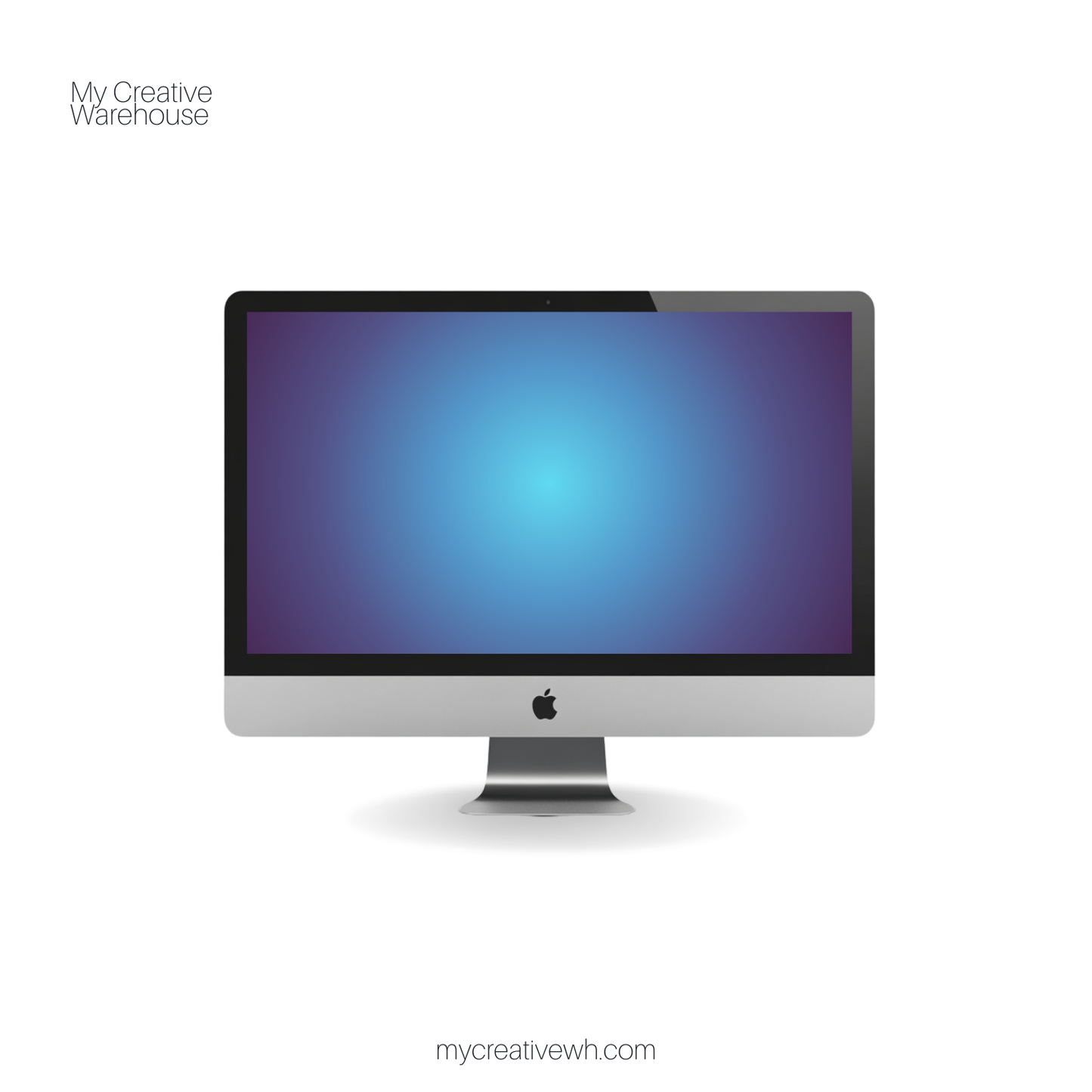 Deep Ocean Hue Blue Green Aura Desktop Wallpaper